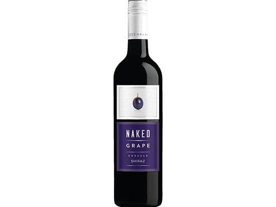 Naked Grape Shiraz, 4L red wine (12.50% ABV)