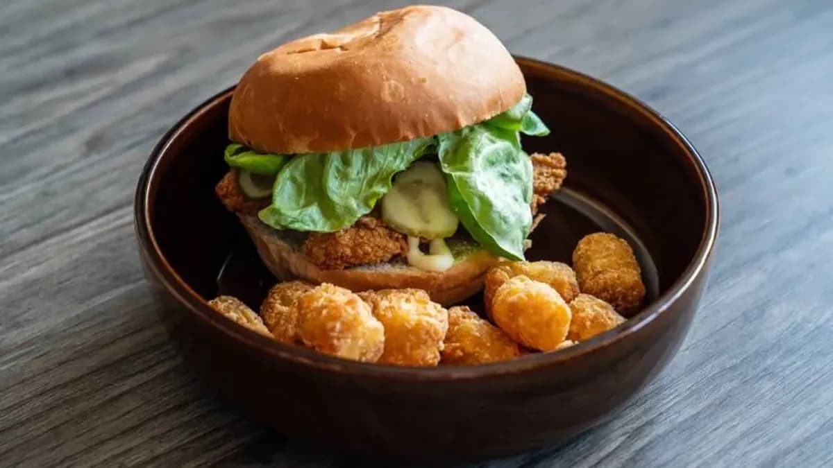 Big Dill Chicken Burger