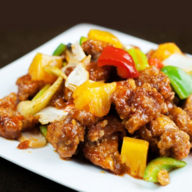 D5. Sweet and Sour Chicken with Rice