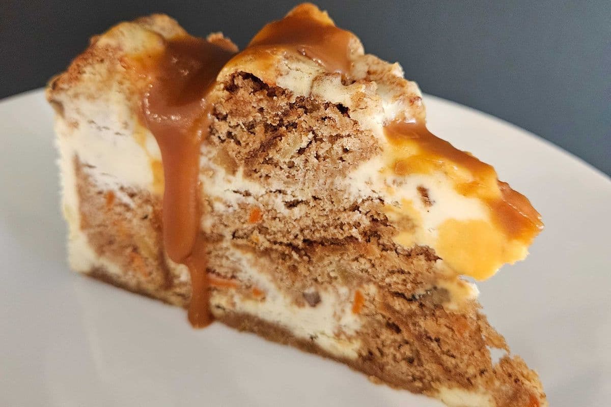 Carrot Caramel Cheesecake