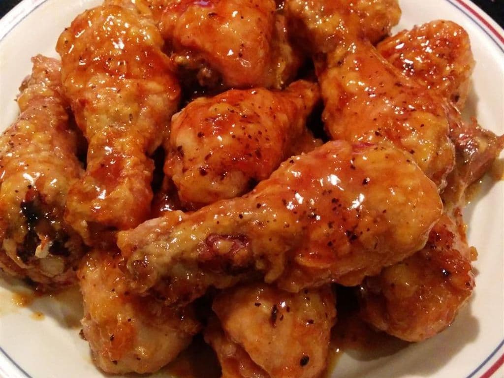 BBQ Chicken Wings (12 pcs)