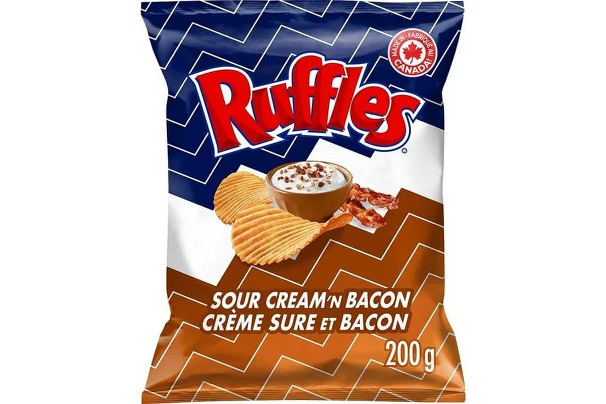 Ruffles Sour cream and bacon