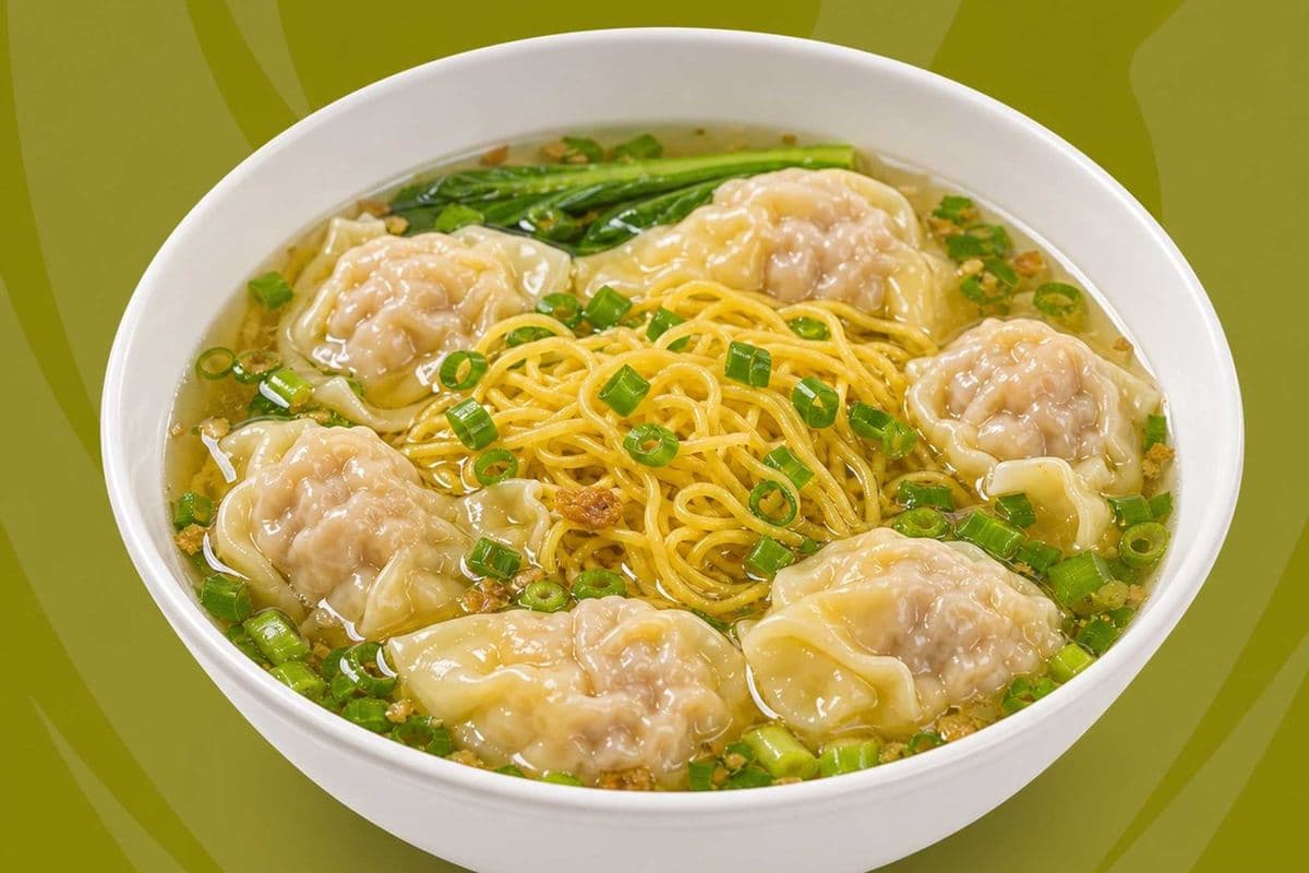 34. Wonton Egg Noodle Soup - Hoanh Thanh Mi