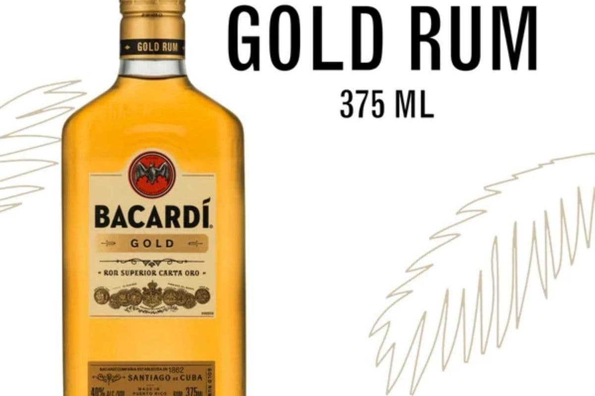 BACARDI GOLD (375ML) (1 x 375ML )