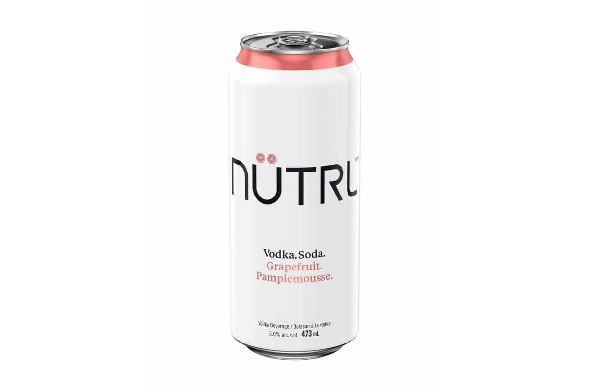 Nutrl Vodka Soda Grapefruit 473ml (1 x 473 ml)