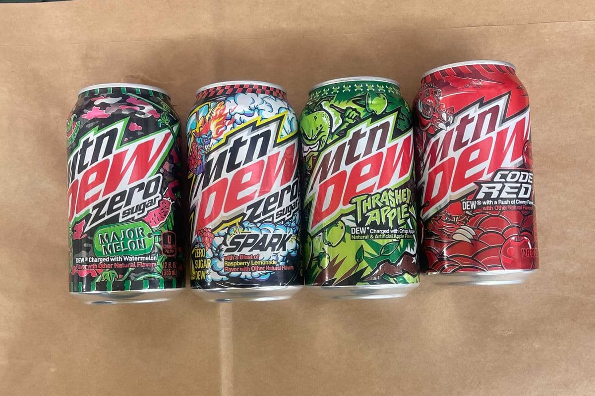 MTN Dew- Major Melon Zero Sugar (355mL)