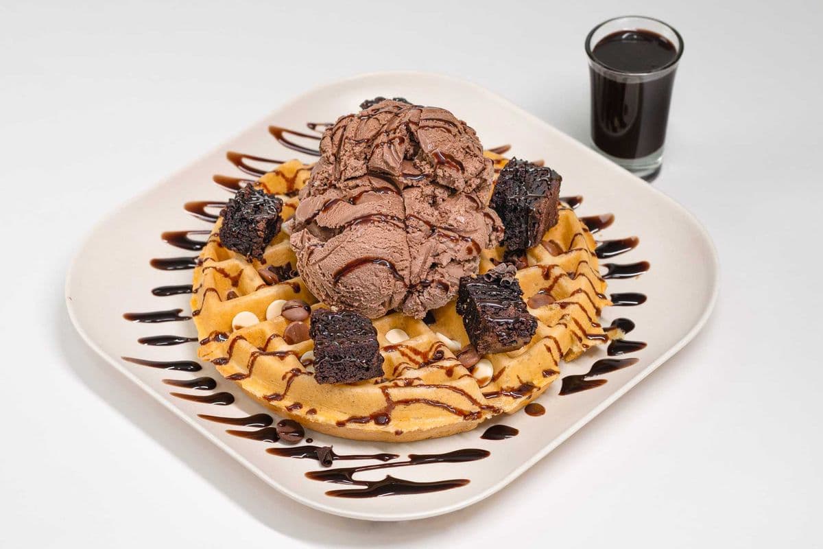 Chocolate Decadence Waffle / Crepe