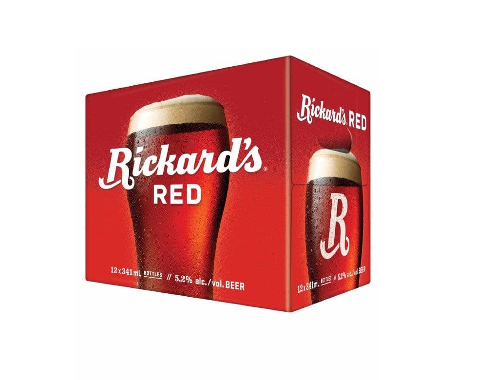 Rickard's Red (12 Bottles) (12 x 341ml Bottles)