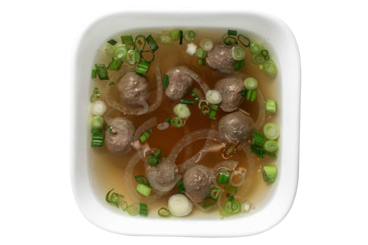 6. Beef Ball Soup