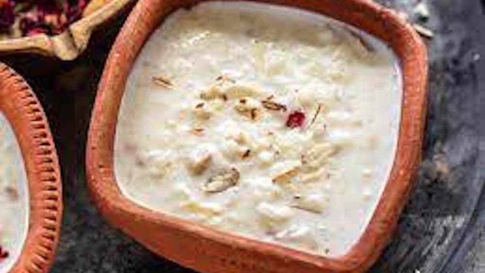 Saffron Rice Kheer