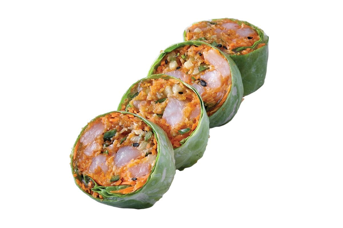 Maki de tartare à la crevette / Tartare Maki Shrimp (4 mcx / 4 pcs)