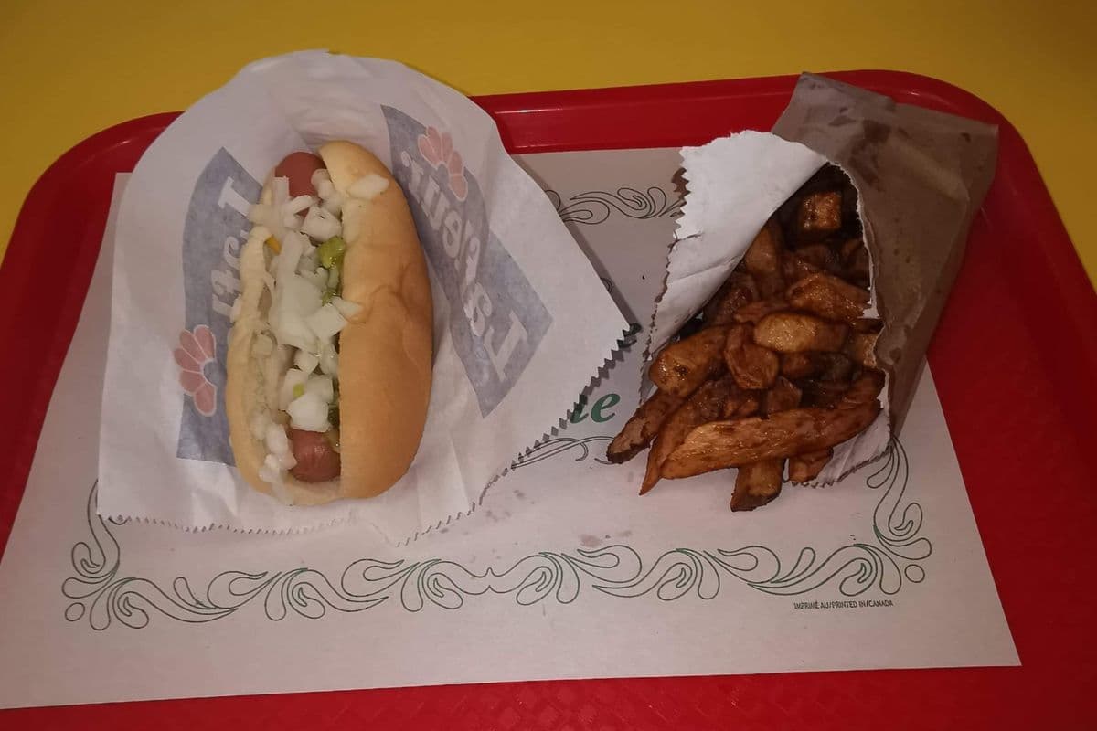 Hot-dog vapeur garni / Steamed Hot Dog With Stuffing