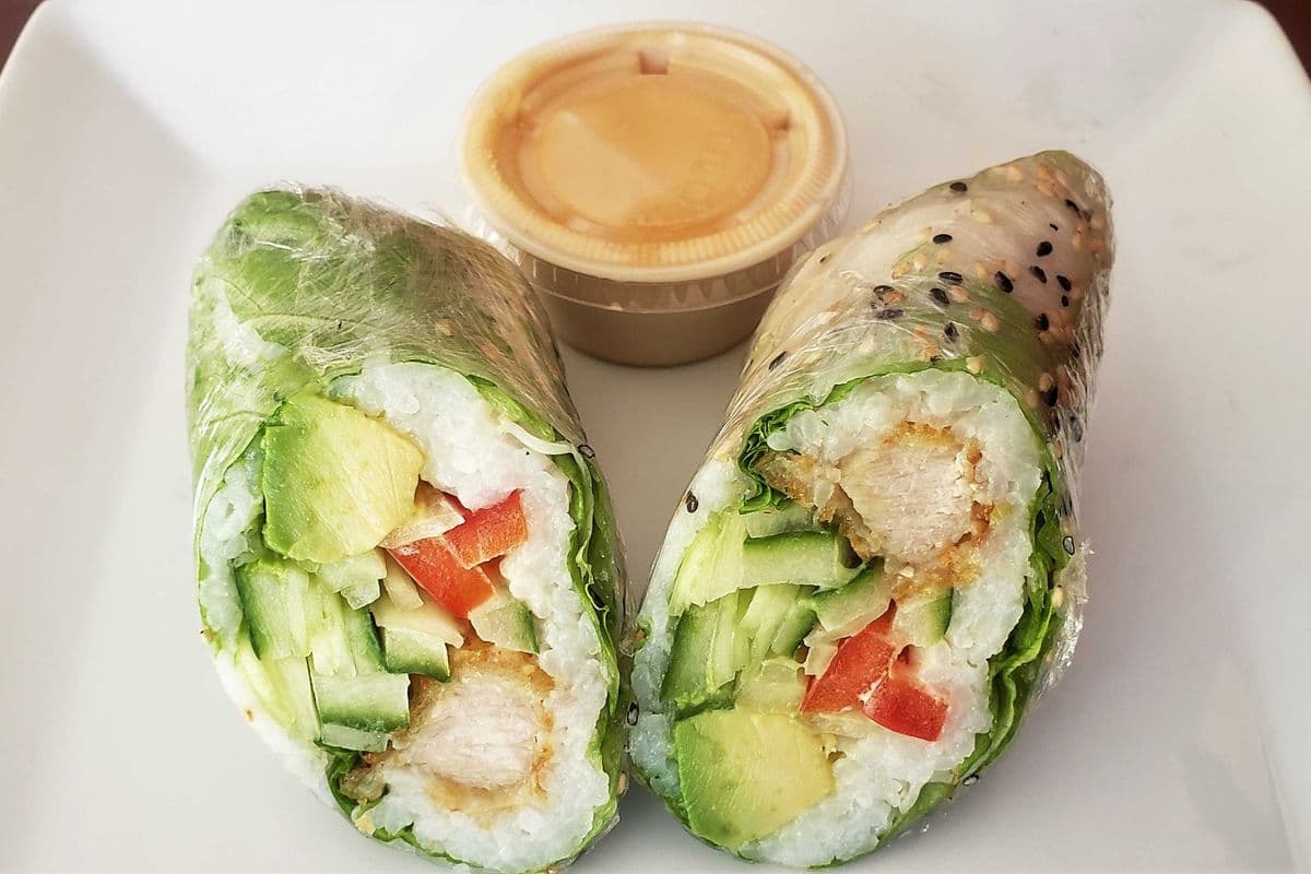 Maki de printemps au poulet
