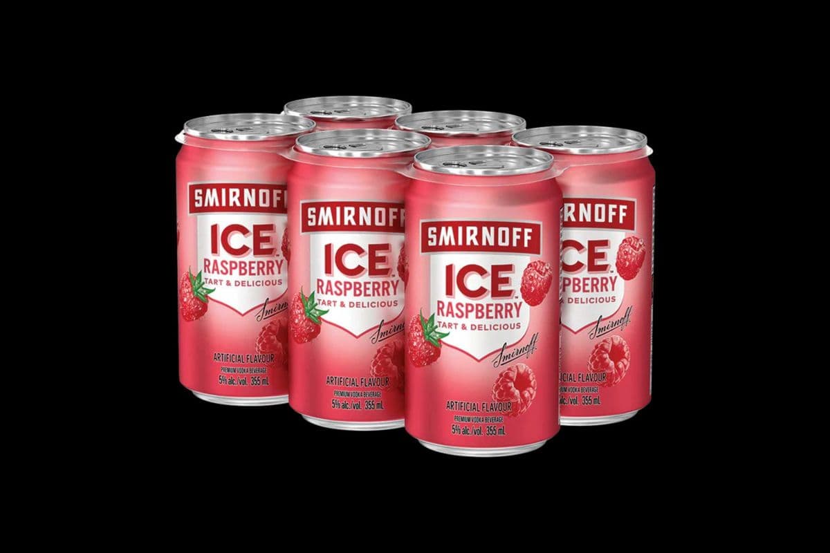 Smirnoff Ice Raspberry (6 x 355 ml)