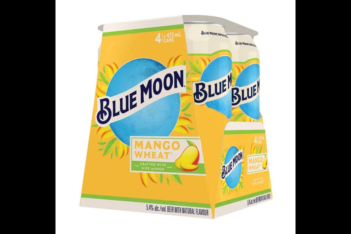 BLUE MOON MANGO WHEAT ALE (4 x 473ML)