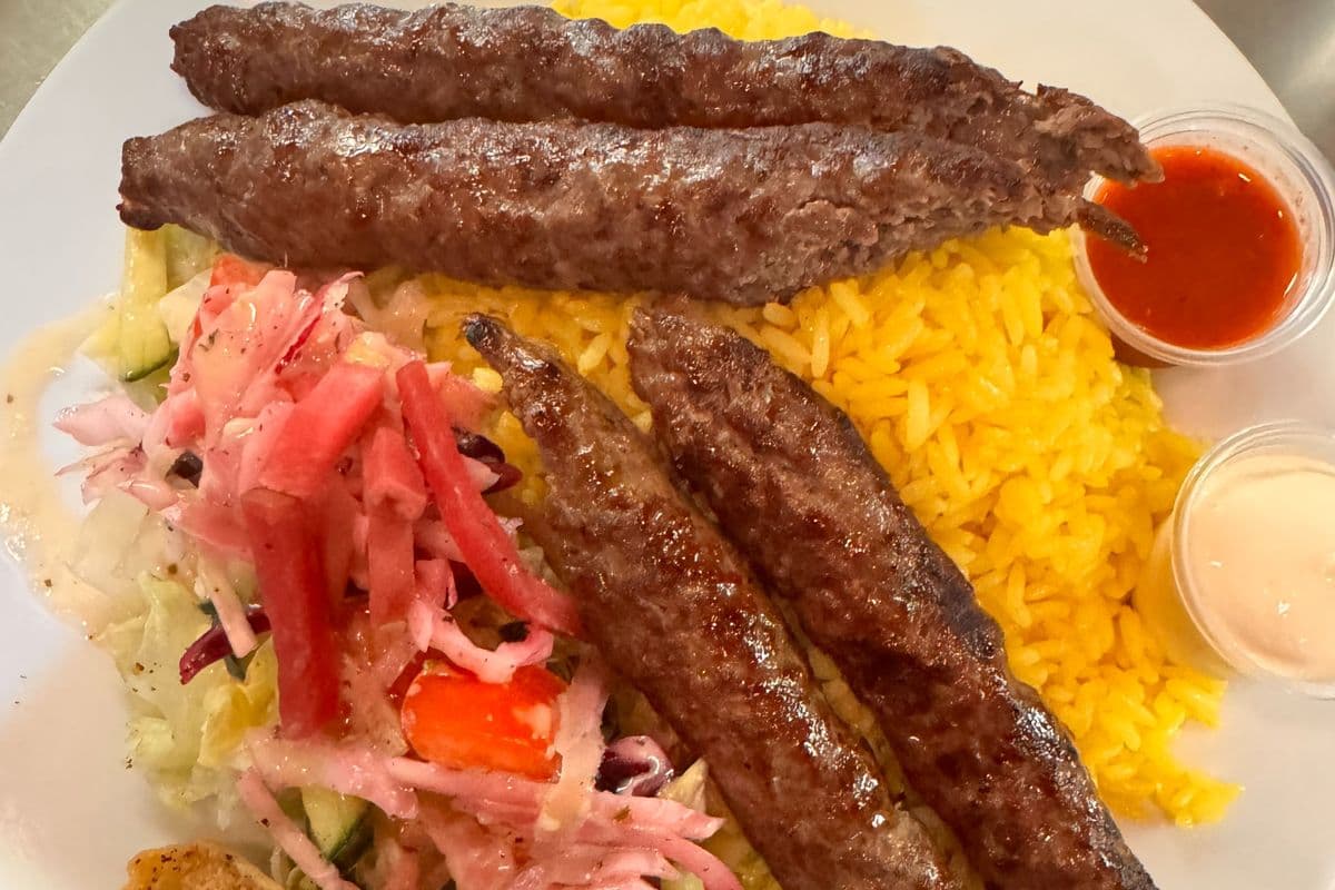 Kofta Kabob Dinner