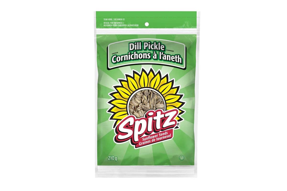 Spitz Dill Pickle Sunflower Seeds 210g