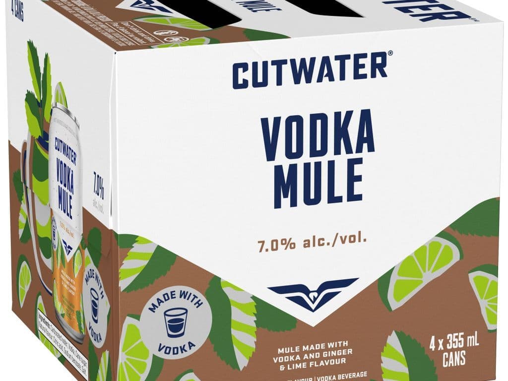 Cutwater Vodka Mule 4x355ml