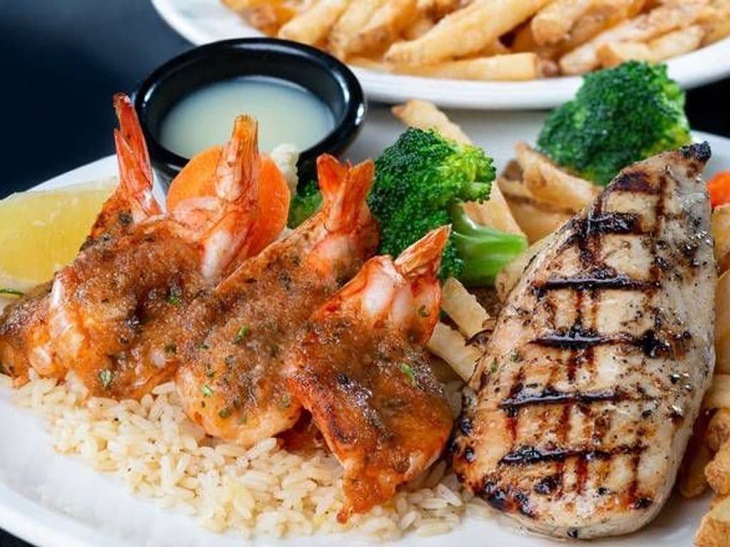 Poulet & Crevettes / Chicken & Shrimps