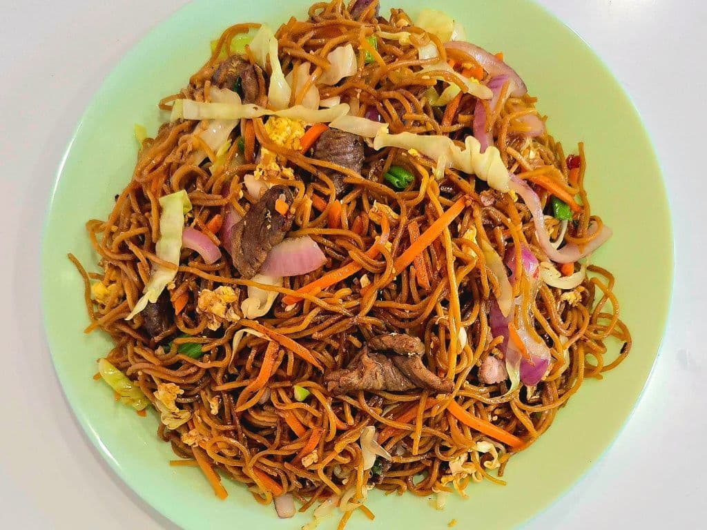 Beef Chow Mein 牛肉炒面
