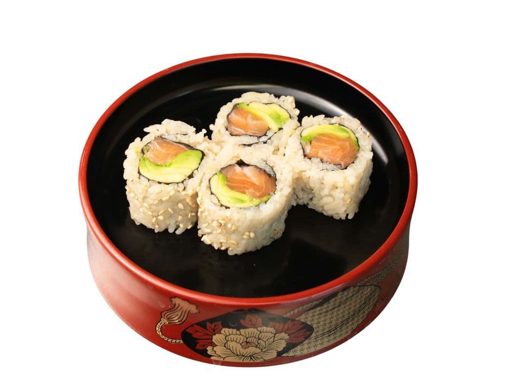 Salmon Avocado Roll(4pcs) *Gluten Free*