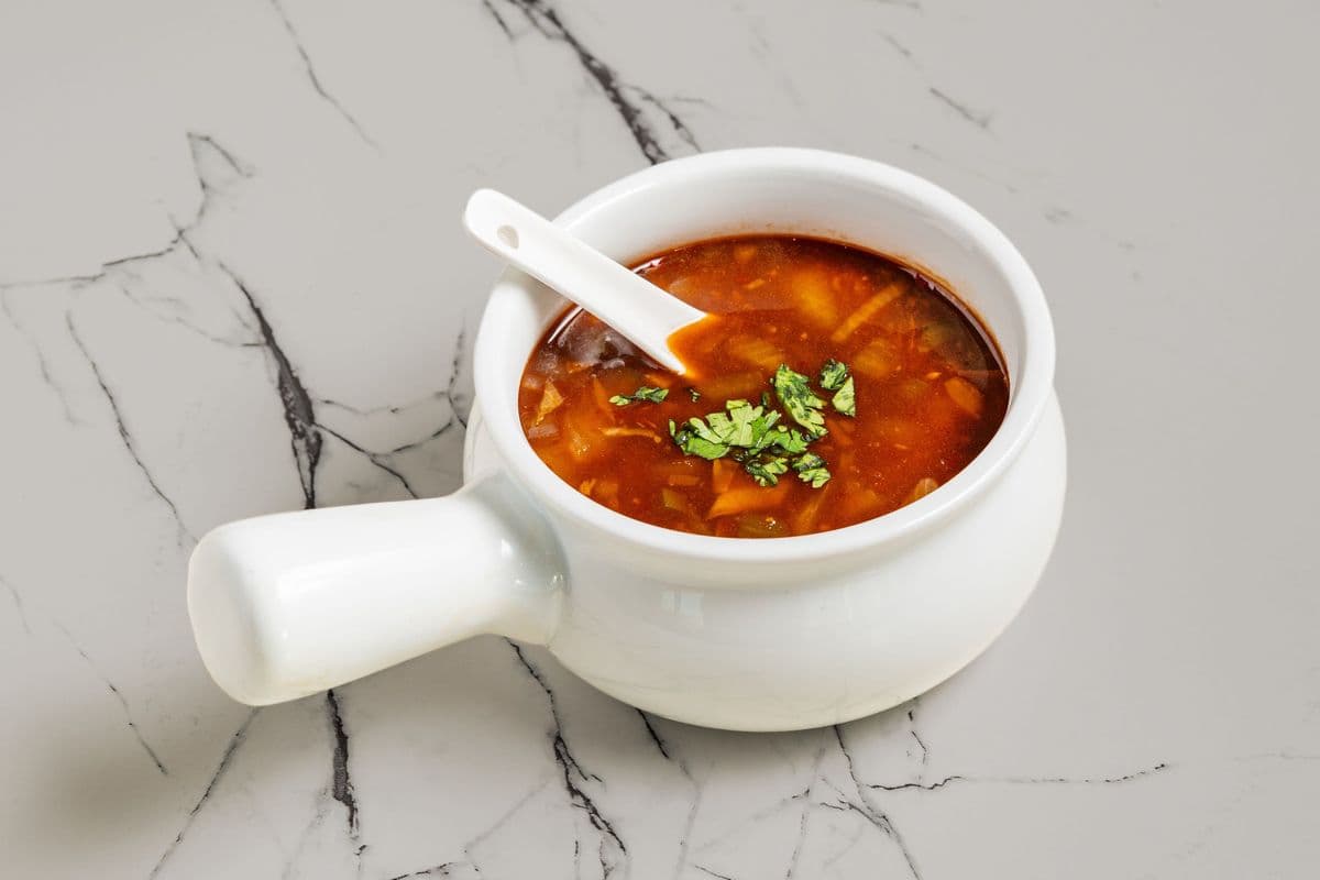Hot and Sour Veg Soup (24 Oz )