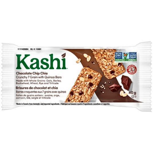 Kashi Barres Croquantes Chocolat Chia 40g / Kashi Chocolate Chip Chia Crunchy Bars 40g