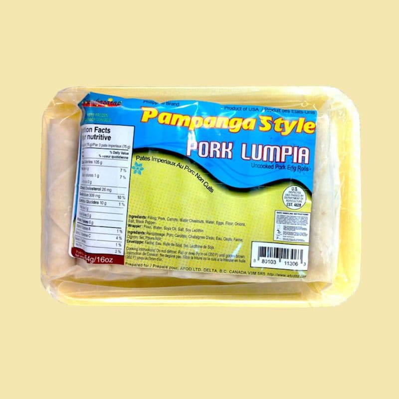 Pork Lumpia Shanghai, 454g Pampanga Style - Napakasarap