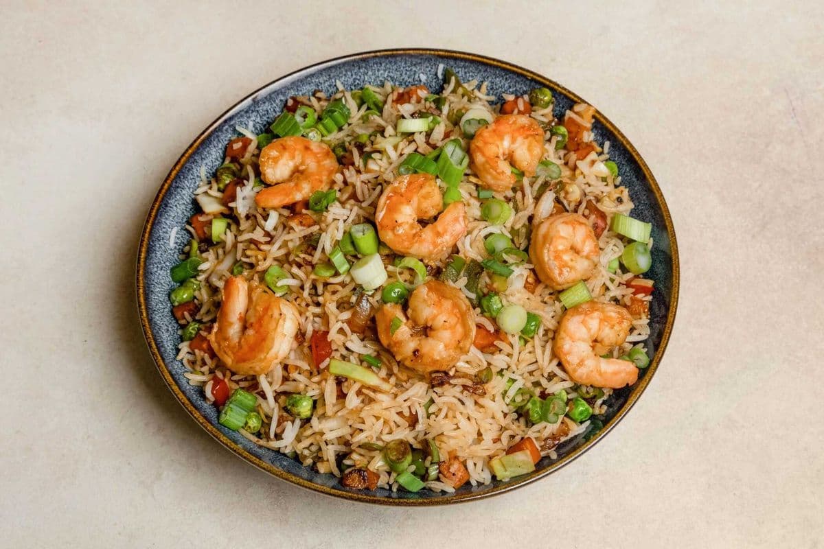 Hakka Shrimp Fried Rice