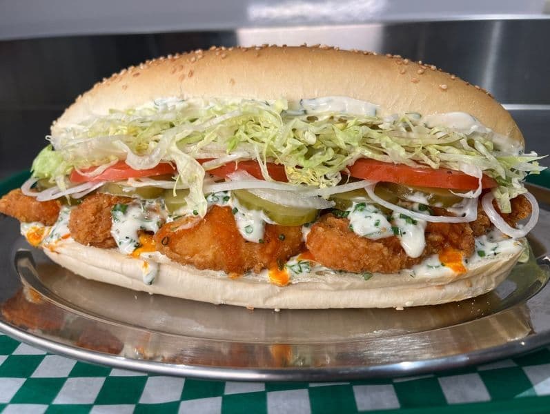 Buffalo Chicken Finger Sub