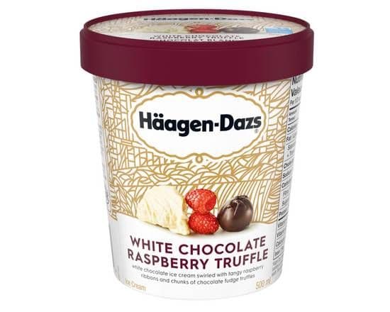 Haagen Dazs - White Chocolate Raspberry Truffle