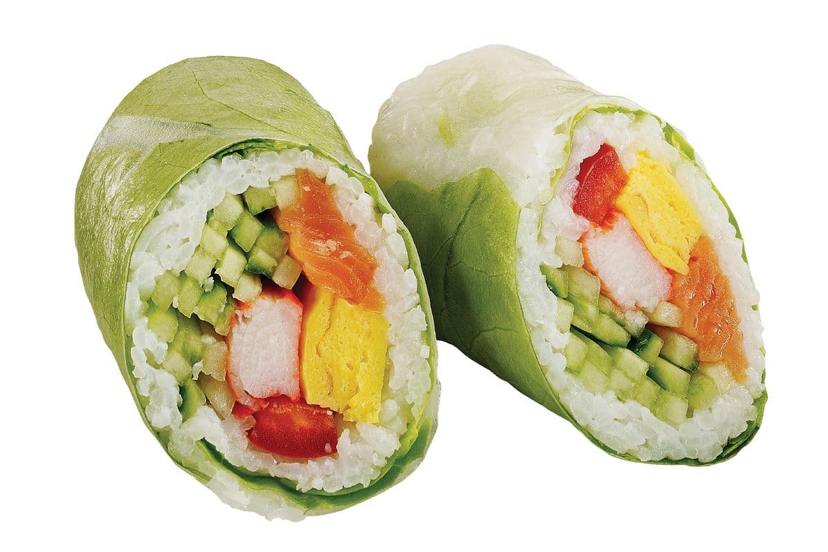 Maki de printemps au saumon (2 mcx) / Salmon Spring Maki (2 pcs)