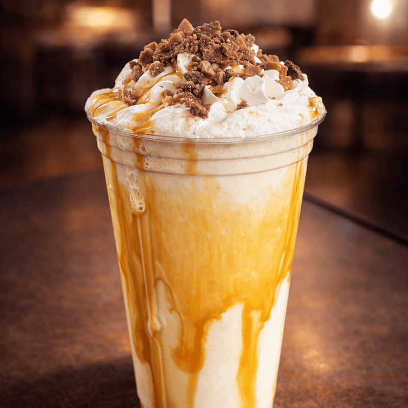 Caramel Toffee Milkshake