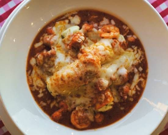 Seafood Manicotti