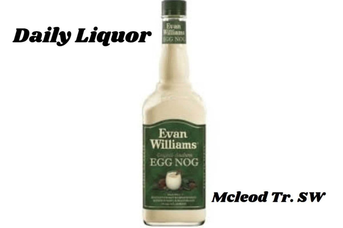 EVAN WILLIAMS EGG NOG 750ML (1 x 750ML)