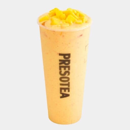 Fresh Mango Lychee Grapefruit Slush / Frappé glacé mangue fraîche, litchi et pomelo