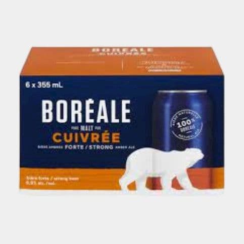 Boréale cuivrée 6 canettes / Boréale Cuivrée 6 Cans