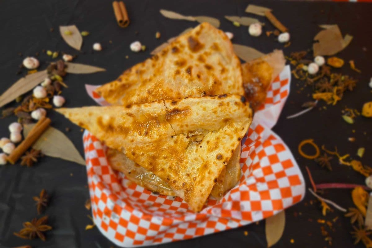 Butter Naan Layered