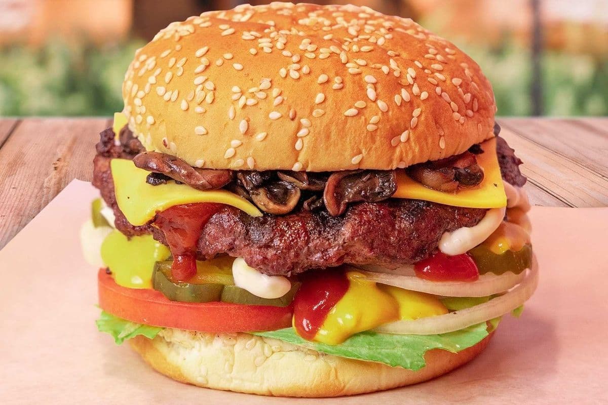 Mushroom Burger (7oz patty)