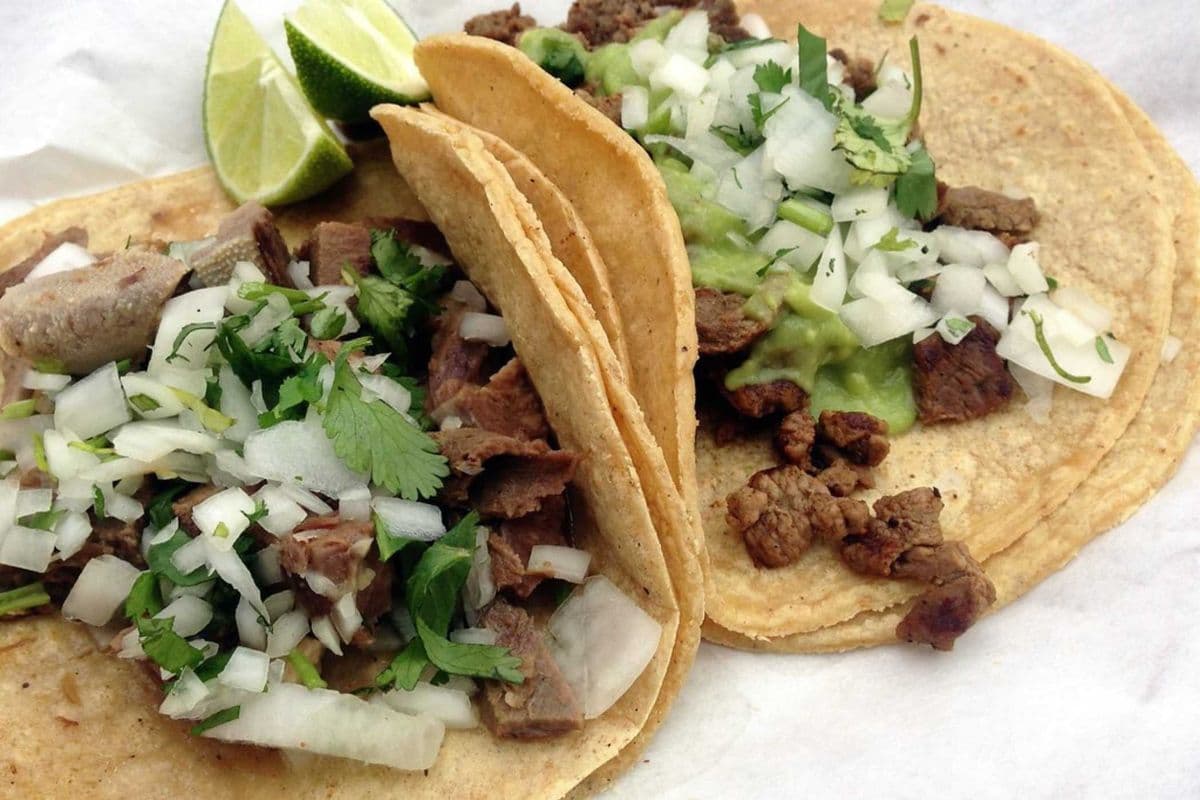 Tacos de Lengua (Beef Tongue) (3)