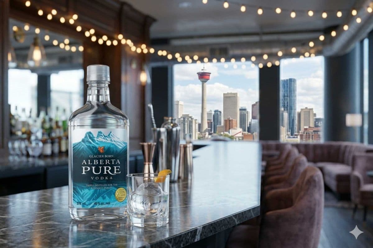 ALBERTA PURE VODKA (375ML) 40.0% ABV (1 x 375 mL)