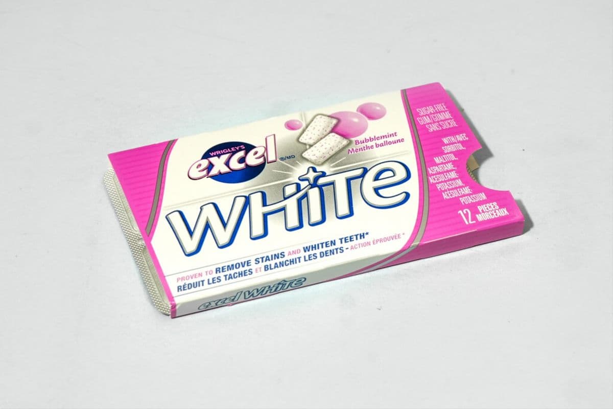 Excel White Bubblemint (12 pc)