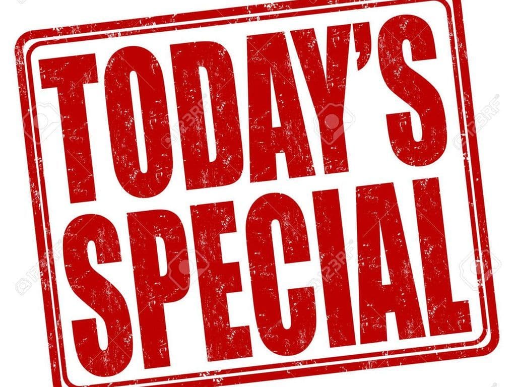 Today’s Special  