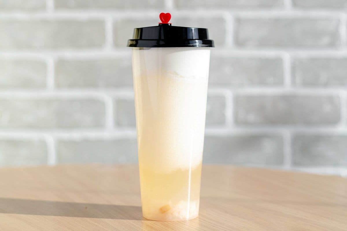 Lychee Smoothie Macchiato
