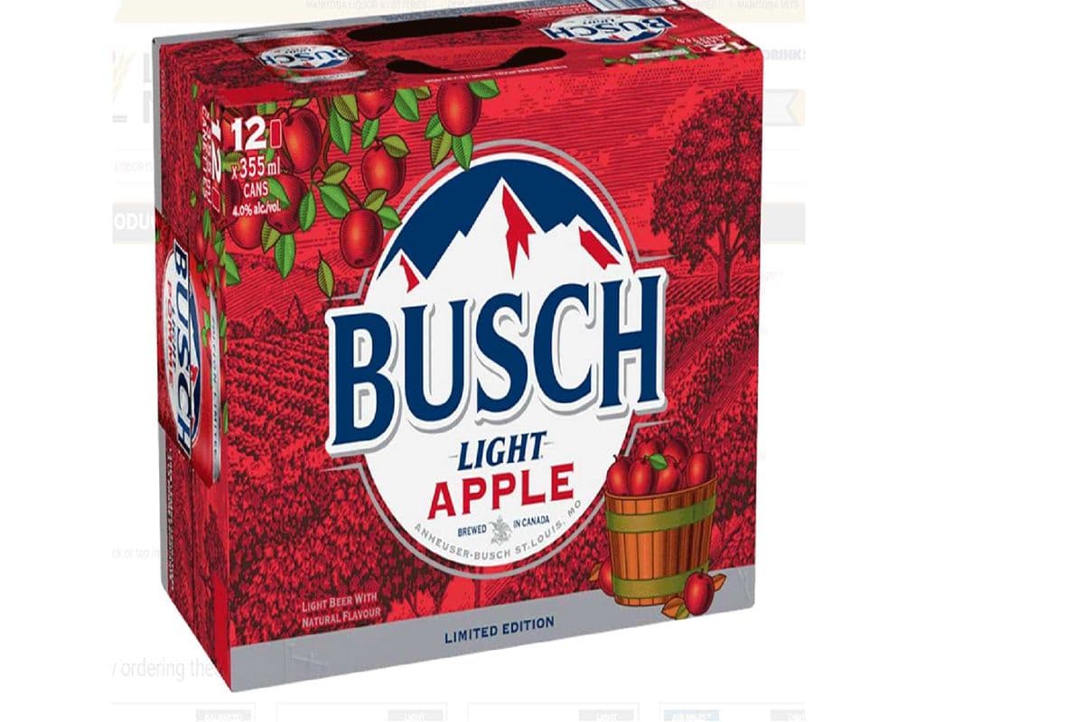 Busch Light Apple (12 x 355 ml cans)