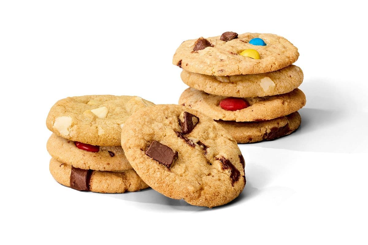 8 Mini Cookies - Assorted (Side)