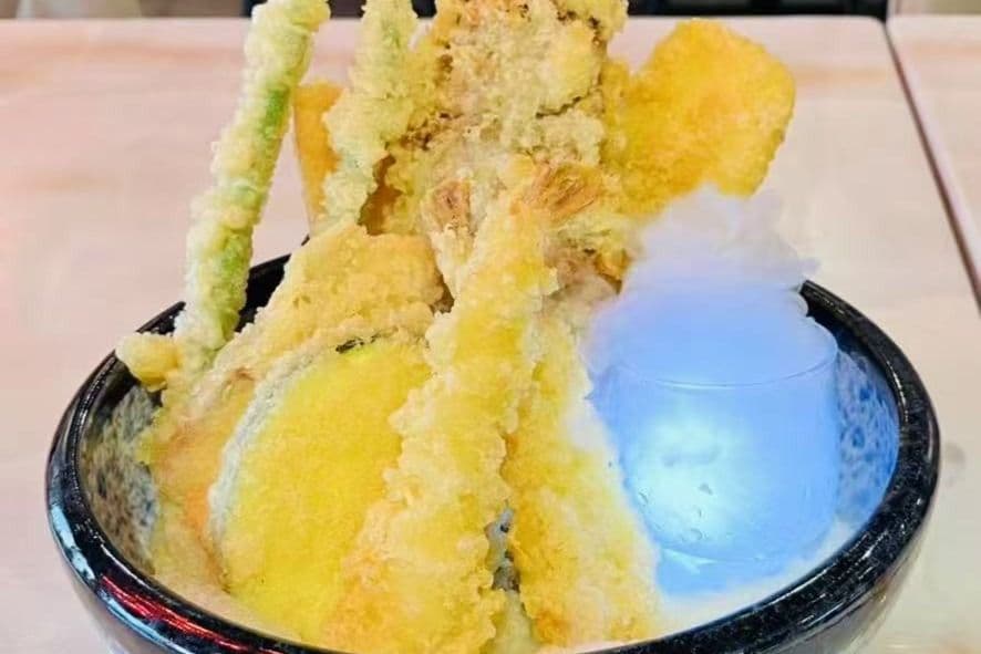 Deluxe Eel Tempura Don