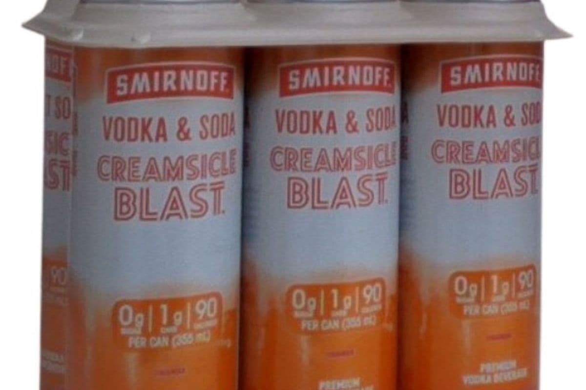 SMIRNOFF VODKA & SODA CREAMSICLE BLAST 6PK (6 x 355ML)