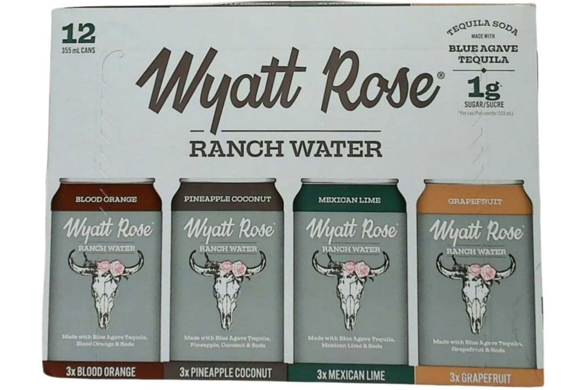WYATT ROSE RANCH WATER MIXED 12PK (12 x 12x355.00 ml)