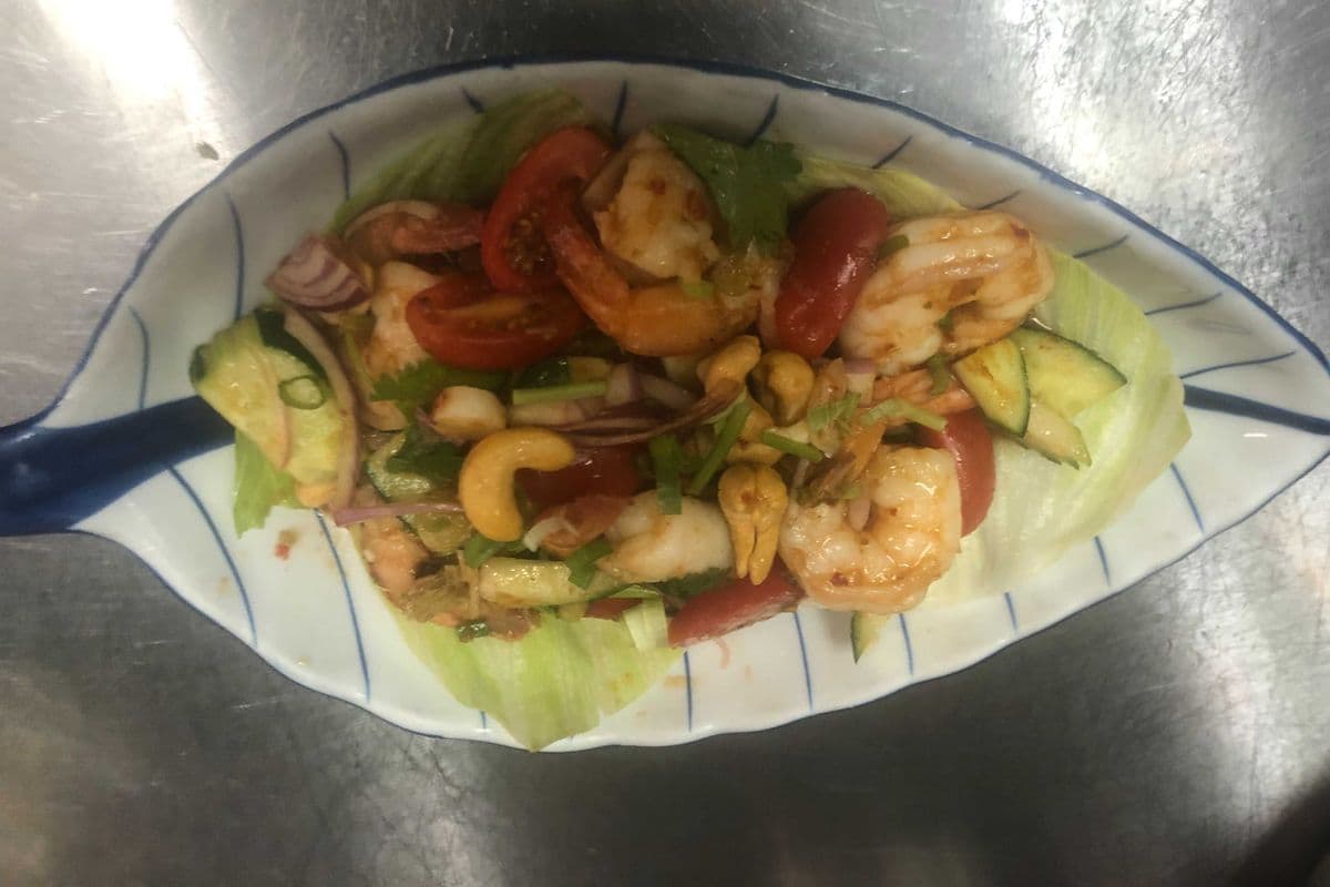 Prawn Cashew Salad